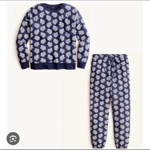 terry sweatshirt/sweatpant set - worn 2-3 times